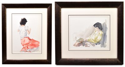 Lot 1210 - ATTRIBUTED TO SIR WILLIAM RUSSELL FLINT RA ROI...
