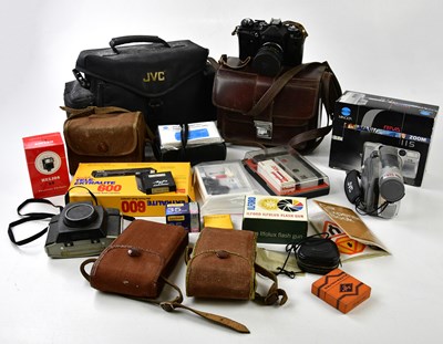 Lot 1454 - ZENIT; a model E camera and a large collection...