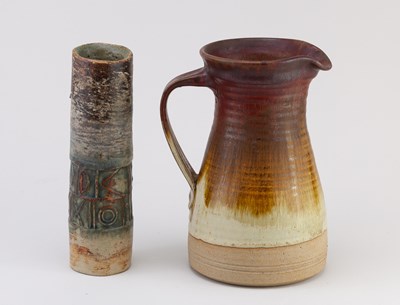 Lot 25 - ALAN WALLWORK (1931-2019); a cylindrical...