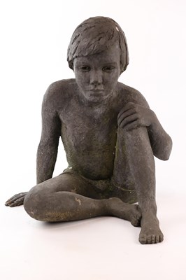 Lot 2065 - JENNY WYNNE JONES (1931-2022); a bronze resin...
