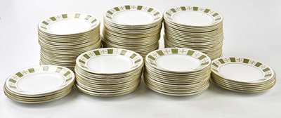 Lot 1313 - SPODE; an extensive part dinner service in the...