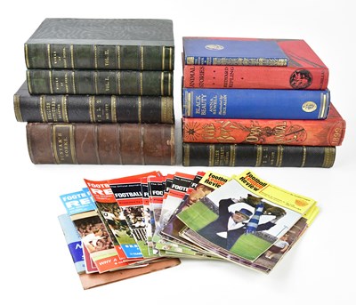 Lot 484 - THE WORKS OF ROBERT BURNS; leather bound books,...