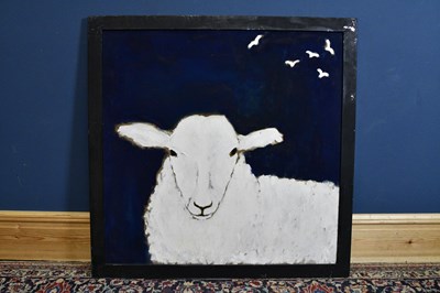 Lot 1566 - JACOB SUTTON; oil on canvas, "Good to see you",...