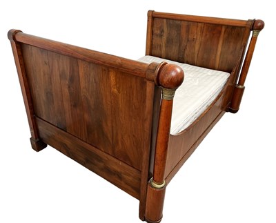 Lot 36 - A 19th century French mahogany Empire style...