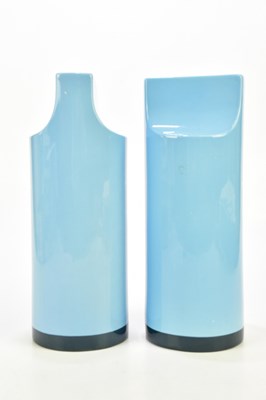 Lot 2210 - ETTORE SOTTSASS; a pair of ceramic 'Sifflet'...