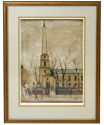 Lot 1117 - LAURENCE STEPHEN LOWRY RBA RA (1887-1976);...
