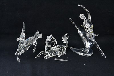Lot 1371 - SWAROVSKI; three Collectors' Club figures,...