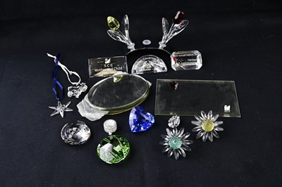 Lot 1369 - SWAROVSKI; a large collection of glass...