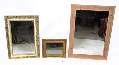 Lot 1466 - A gilt gesso and composite picture frame...