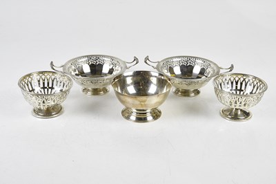 Lot 2377 - W I BROADWAY & CO; a pair of George V...
