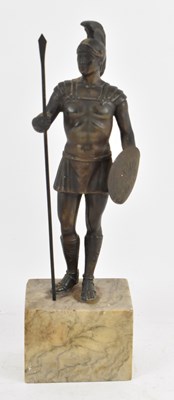 Lot 580 - RON WOOD (1922-2009); a small classical bronze...