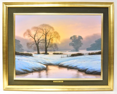 Lot 471 - MICHAEL JOHN HILL (20th century); oil on...