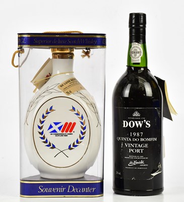 Lot 2791A - PORT; a bottle of Dow's 1987 vintage port,...