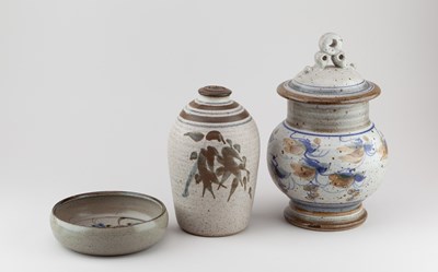 Lot 39 - ANDREW HAGUE (born 1948) for Askrigg Pottery;...