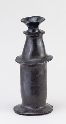 Lot 117 - DAN ARBEID (1928-2010); a stoneware vase with...