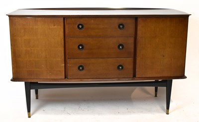 Lot 1706 - WRIGHTON; a mid-century teak sideboard, with...