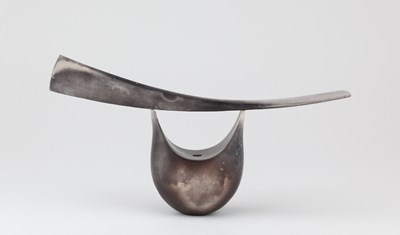 Lot 43 - ANTONIA SALMON (born 1959); a smoke fired and...