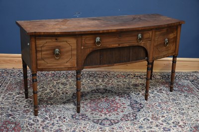 Lot 94 - A 19th century mahogany sideboard with single...