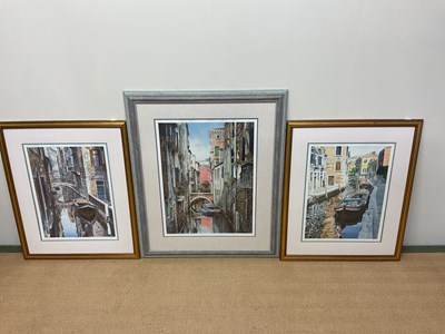 Lot 1483 - A pair of signed limited edition coloured...