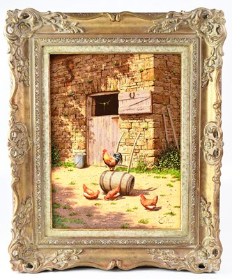 Lot 38 - EDWARD HERSEY (born 1948); acrylic on canvas,...