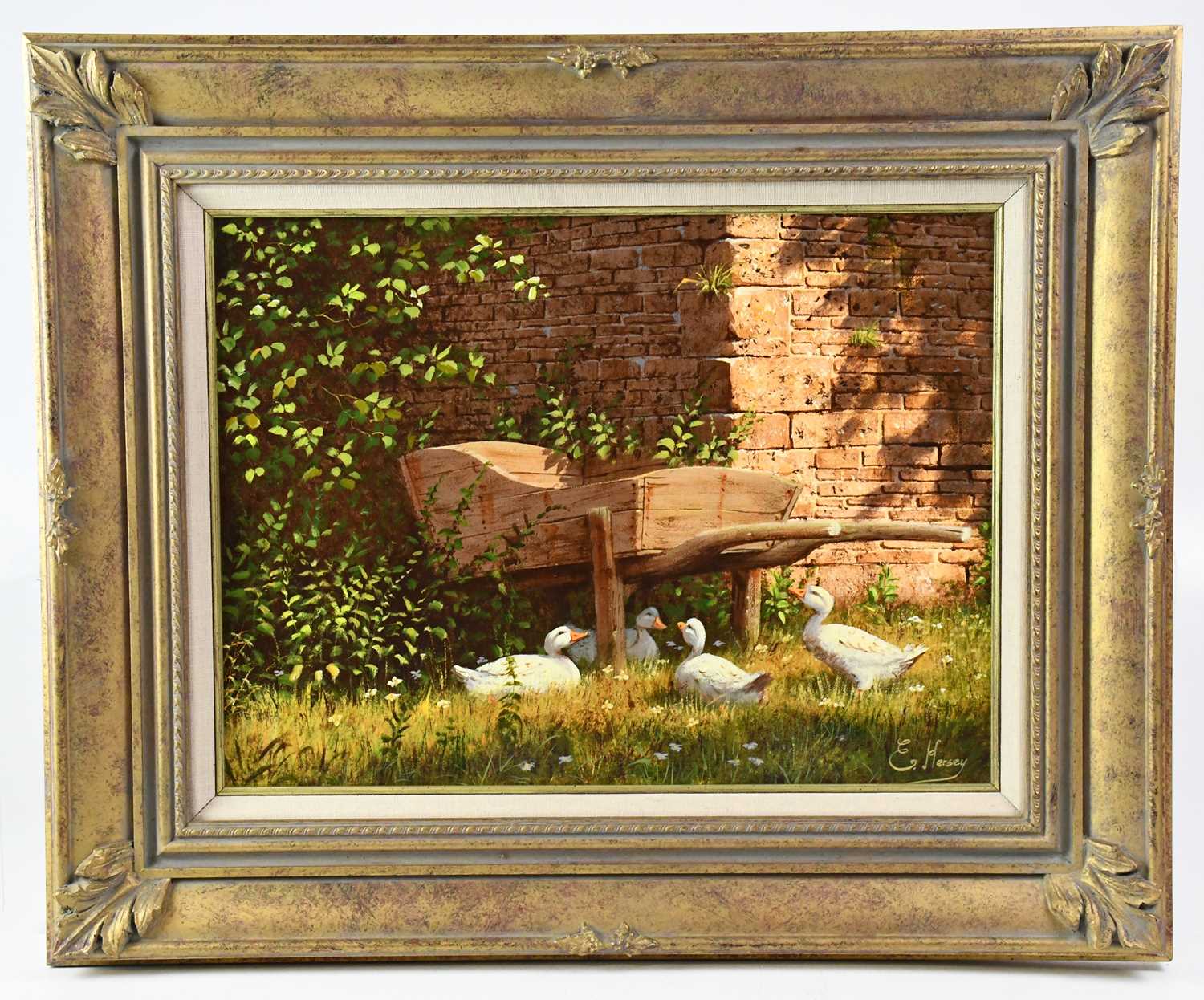 Lot 39 - EDWARD HERSEY (born 1948); acrylic on canvas, '...
