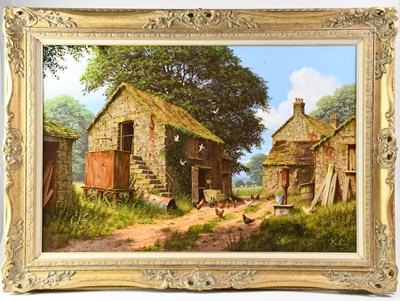 Lot 23 - EDWARD HERSEY (born 1948); acrylic on canvas,...