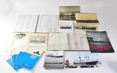 Lot 716 - An extensive archive of shipping-related...