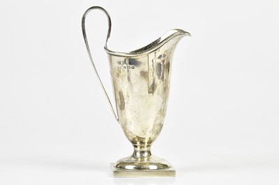 Lot 2065 - GEORGE UNITE; a hallmarked silver milk jug,...