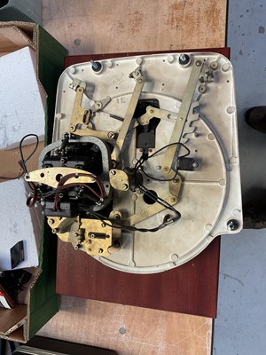 Lot 537 - GARRARD; a model 301 turntable in white,...
