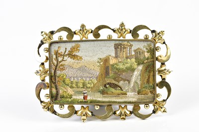Lot 436 - A good and large 19th century Italian micro...