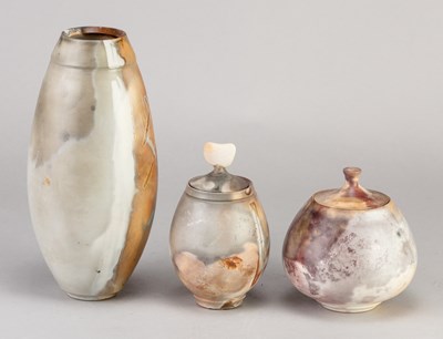 Lot 65 - ARDINE SPITTERS (born 1953); a smoke fired...