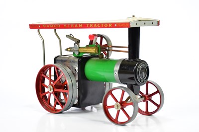 Lot 1478 - MAMOD; a T.E. 1a steam tractor, boxed.