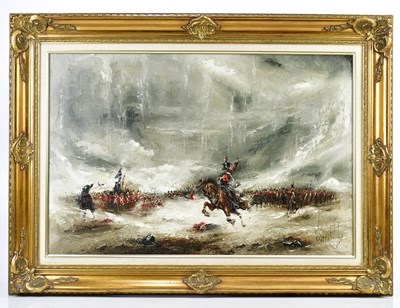 Lot 30 - DAVID CARTWRIGHT (born 1944); oil on canvas,...
