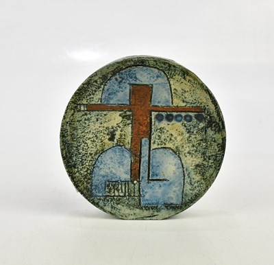 Lot 2250 - ANN LEWIS FOR TROIKA POTTERY; a small wheel...