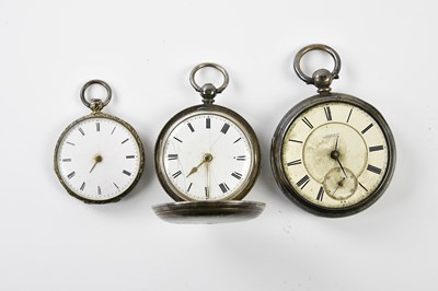 Lot 679 - A hallmarked silver key wind full hunter...