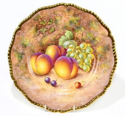 Lot 723 - JOHN FREEMAN FOR ROYAL WORCESTER; a hand...