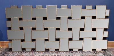 Lot 310 - A large and impressive modern gilt framed wall...