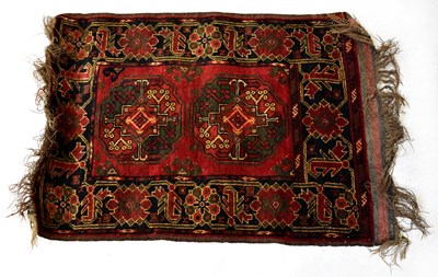 Lot 142 - A Turkmenistan Kizilayak hand-knotted red...