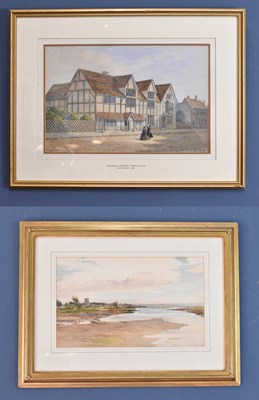 Lot 1620 - JOHN CHASE MWS (1810-1879); watercolour,...