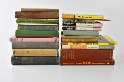 Lot 508 - A miscellany of travel and illustrated books,...