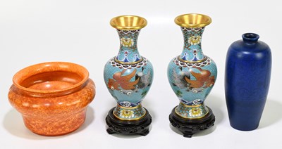 Lot 850 - PILKINGTON’S ROYAL LANCASTRIAN; a bowl with...