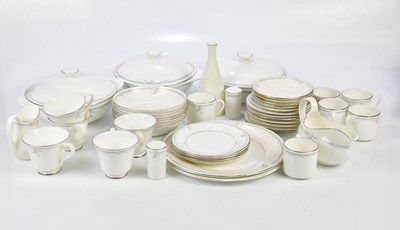Lot 2850 - ROYAL DOULTON; a part tea and dinner service...