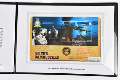 Lot 2550 - WESTMINSTER; a Dambusters raid £25 gold proof...