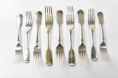 Lot 2244 - JOSIAH WILLIAMS & CO; a set of five Victorian...