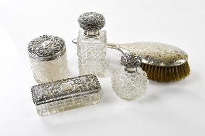 Lot 2222 - MILLER BROTHERS; an Edward VII hallmarked...