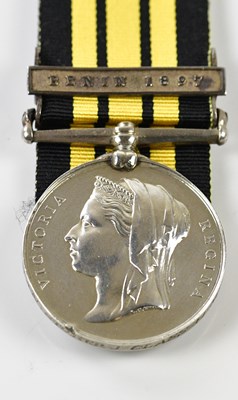 Lot 1515 - A Victorian east and west Africa Medal, with...