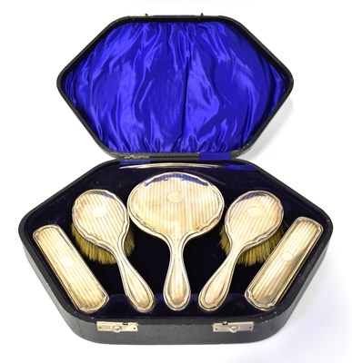 Lot 580 - I. S. GREENBERG & CO; a George V hallmarked...