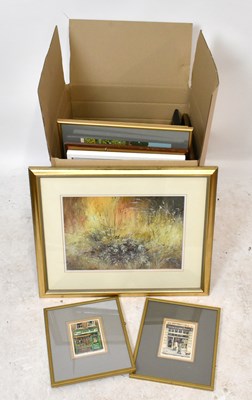Lot 1024 - A large quantity of decorative watercolours,...