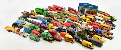 Lot 244 - A large collection of diecast vehicles to...