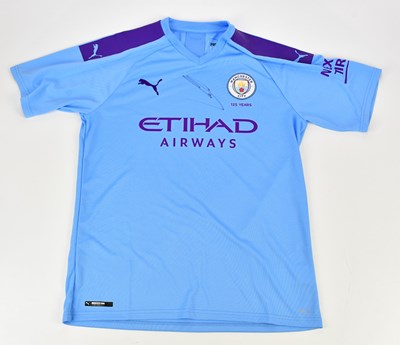 Lot 1457 - KEVIN DE BRUYNE; an autographed replica...